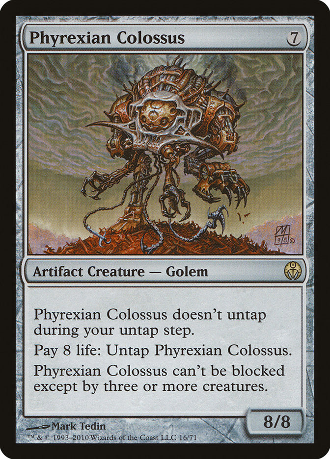 Phyrexian Colossus [Duel Decks: Phyrexia vs. the Coalition] | Total Play