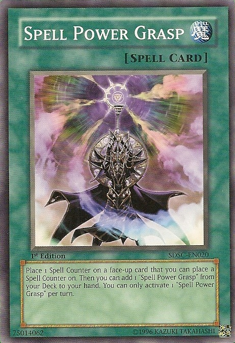 Spell Power Grasp [SDSC-EN020] Common | Total Play