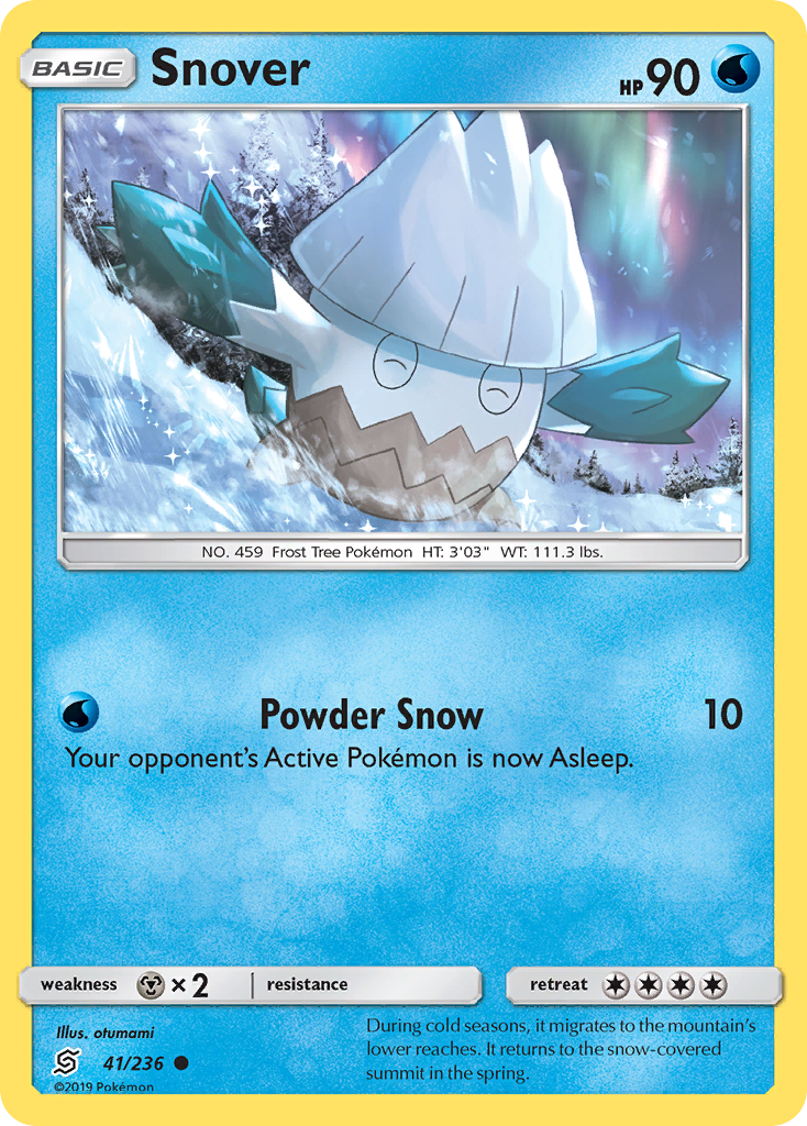 Snover (41/236) [Sun & Moon: Unified Minds] | Total Play