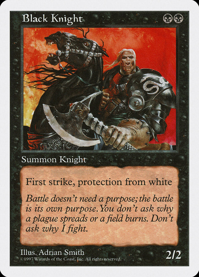 Black Knight [Fifth Edition] | Total Play