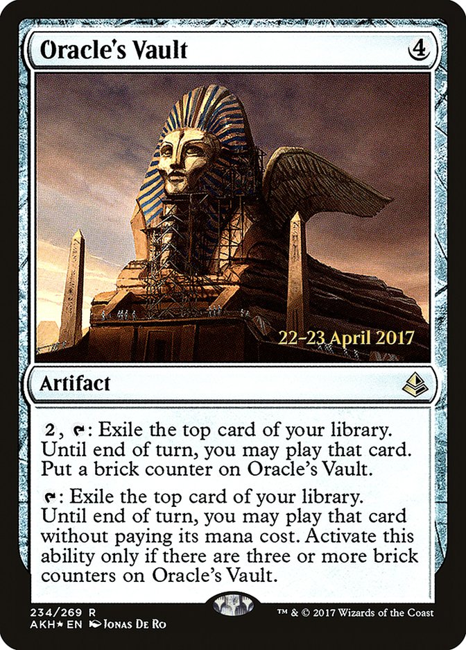 Oracle's Vault [Amonkhet Prerelease Promos] | Total Play