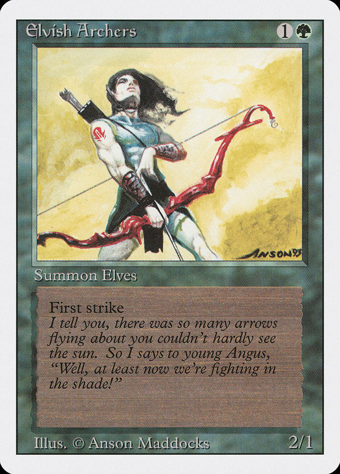 Elvish Archers [Revised Edition] | Total Play
