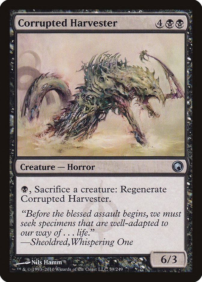 Corrupted Harvester [Scars of Mirrodin] | Total Play