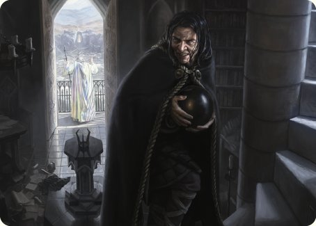 Grima, Saruman's Footman Art Card [The Lord of the Rings: Tales of Middle-earth Art Series] | Total Play