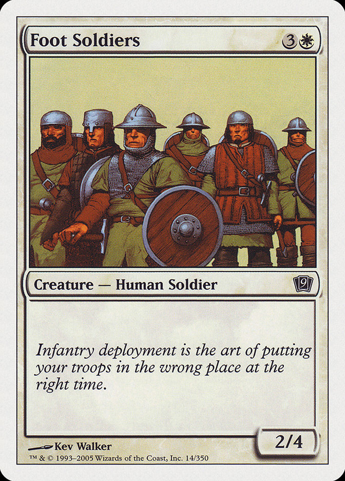 Foot Soldiers [Ninth Edition] | Total Play