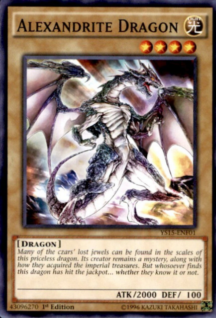 Alexandrite Dragon [YS15-ENF01] Common | Total Play