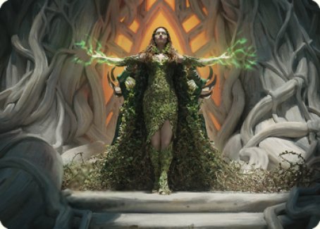 Titania, Voice of Gaea Art Card [The Brothers' War Art Series] | Total Play