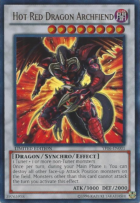 Hot Red Dragon Archfiend [YF06-EN001] Ultra Rare | Total Play