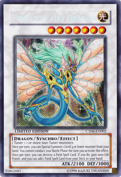 Ancient Fairy Dragon [CT06-EN002] Secret Rare | Total Play