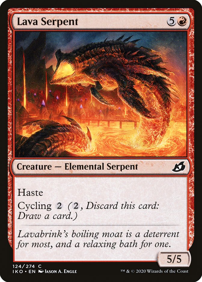 Lava Serpent [Ikoria: Lair of Behemoths] | Total Play