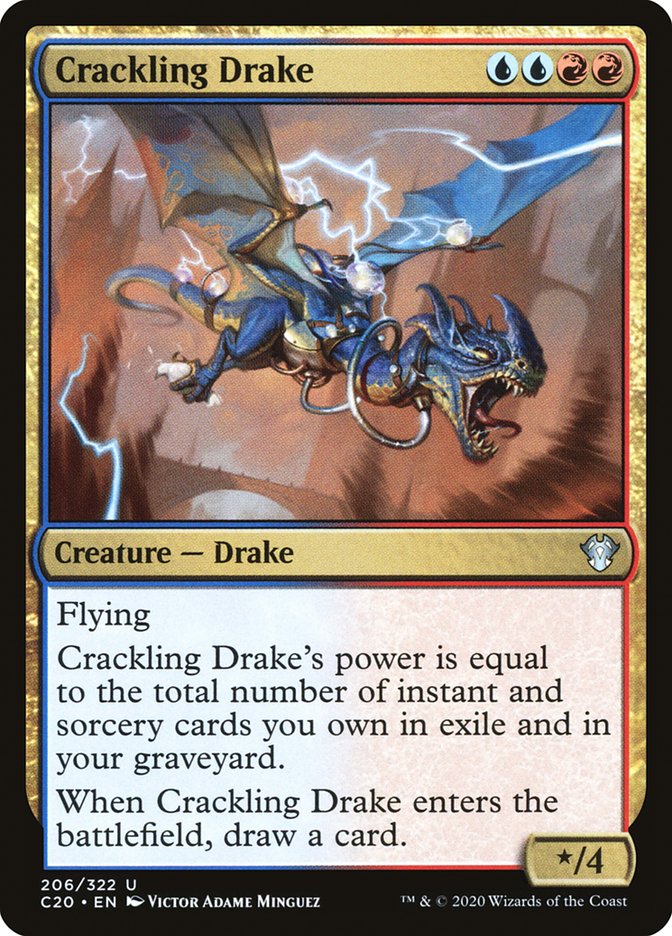 Crackling Drake [Commander 2020] | Total Play