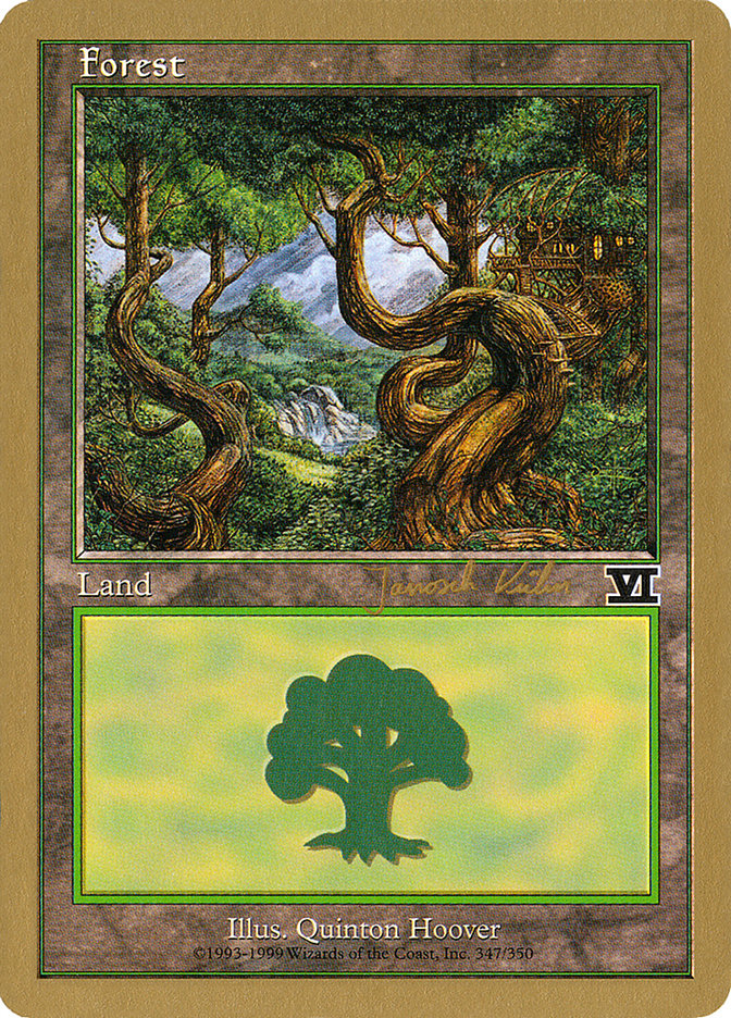 Forest (jk347) (Janosch Kuhn) [World Championship Decks 2000] | Total Play