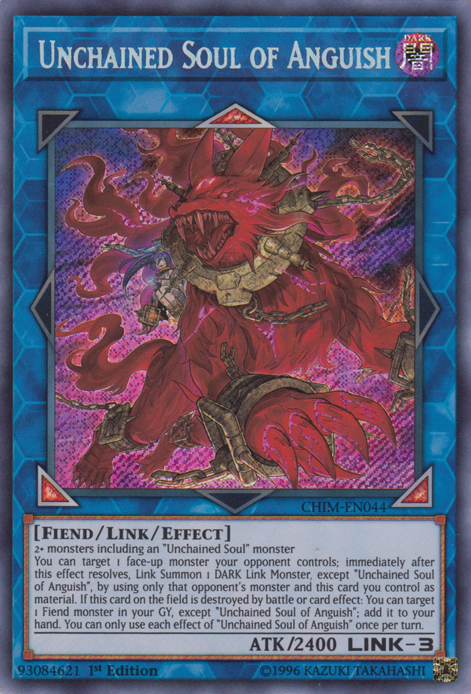 Unchained Soul of Anguish [CHIM-EN044] Secret Rare | Total Play