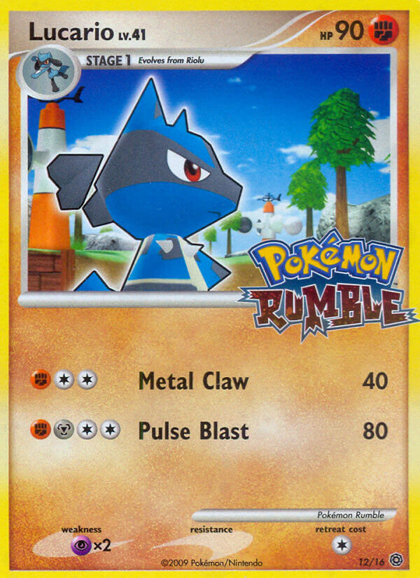 Lucario (12/16) [Pokémon Rumble] | Total Play