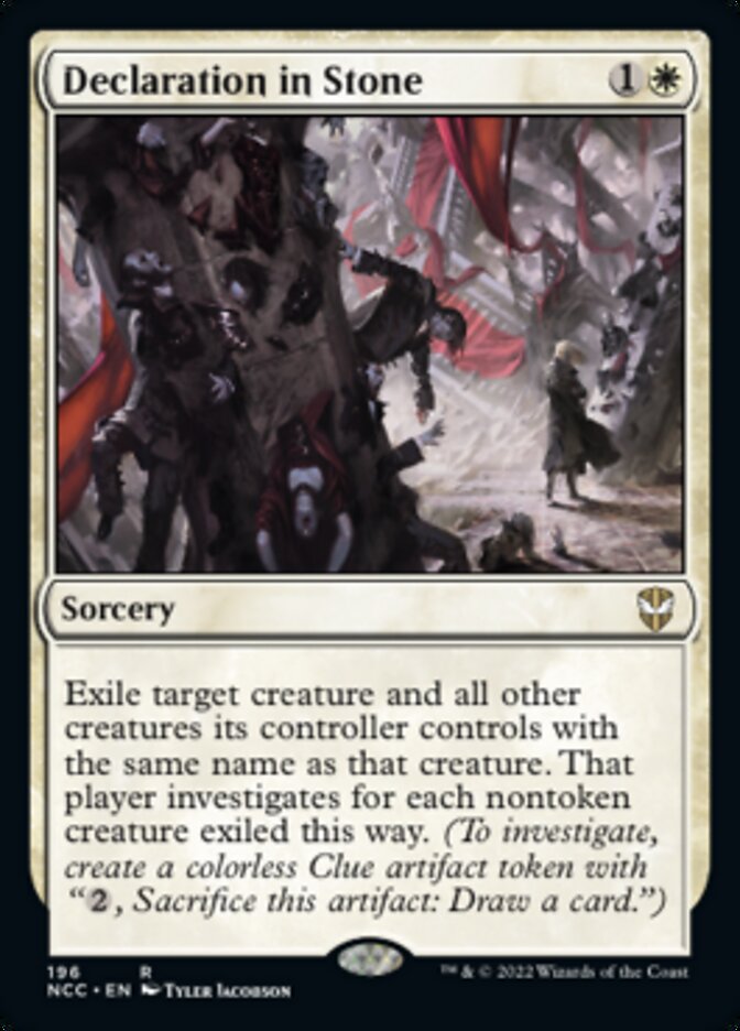 Declaration in Stone [Streets of New Capenna Commander] | Total Play