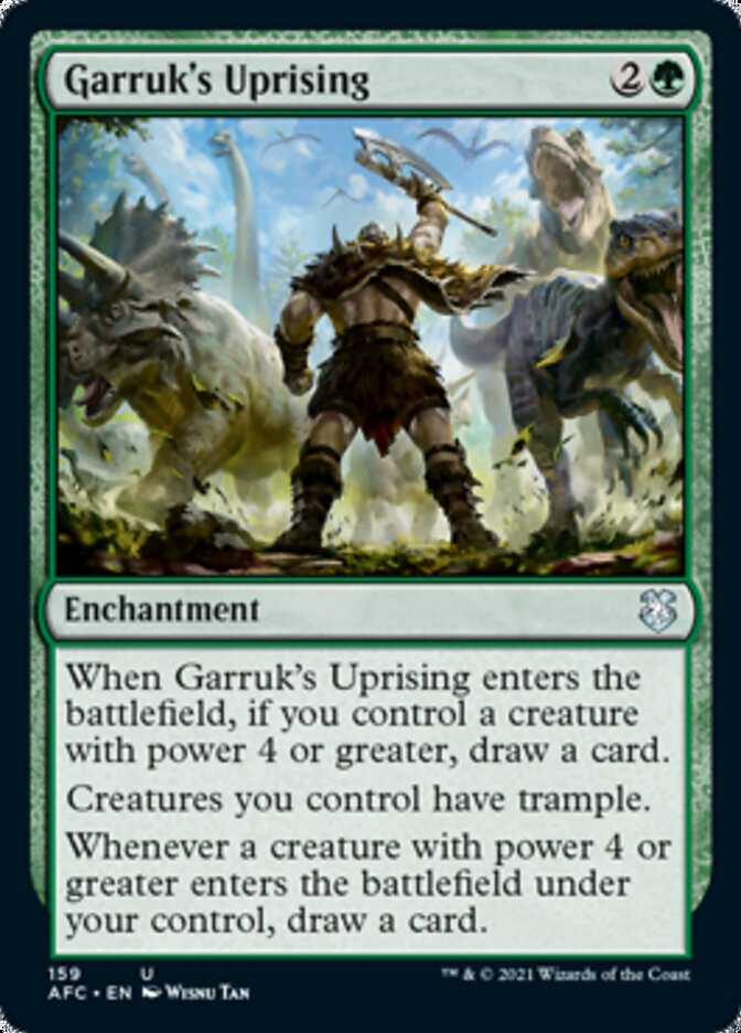 Garruk's Uprising [Dungeons & Dragons: Adventures in the Forgotten Realms Commander] | Total Play