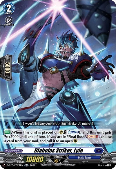Diabolos Striker, Lyle (D-BT04/021EN) [Awakening of Chakrabarthi] | Total Play