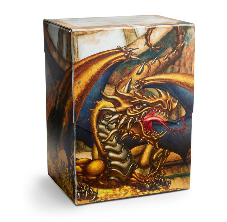 Dragon Shield: Deck Shell - Gold Gygex | Total Play