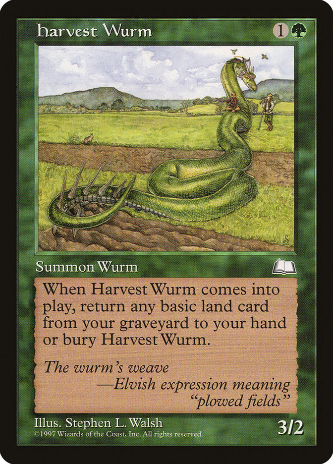 Harvest Wurm [Weatherlight] | Total Play