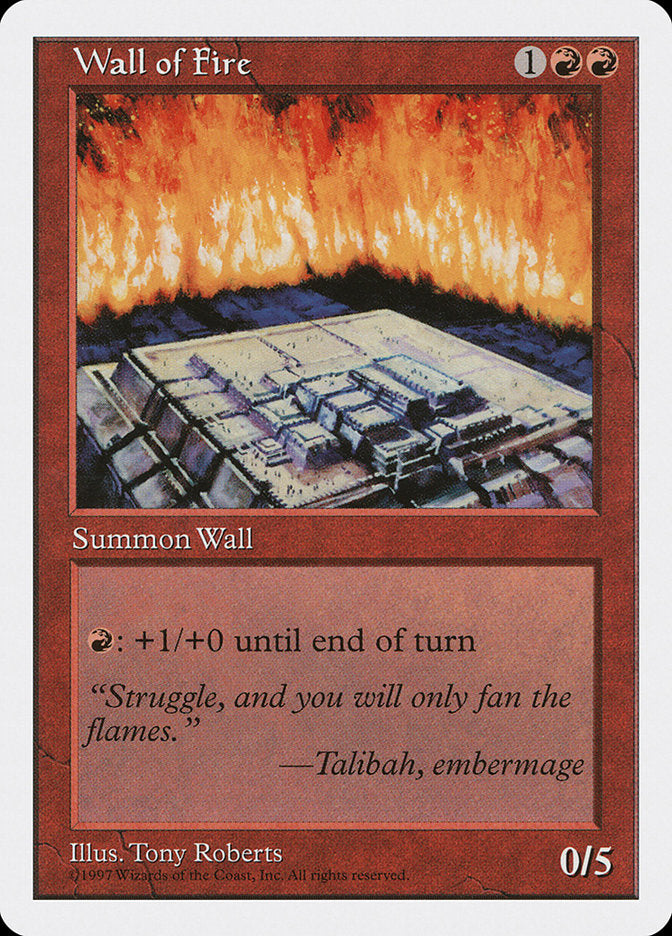 Wall of Fire [Fifth Edition] | Total Play