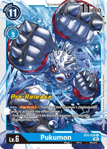 Pukumon [BT6-028] [Double Diamond Pre-Release Cards] | Total Play