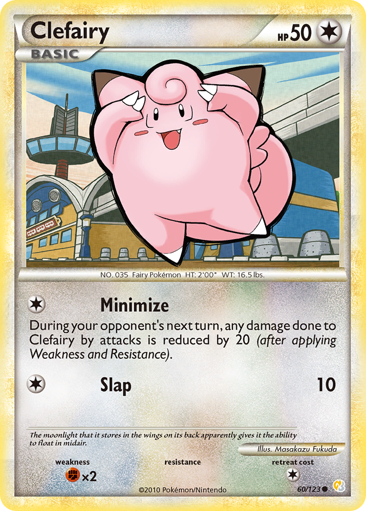 Clefairy (60/123) [HeartGold & SoulSilver: Base Set] | Total Play