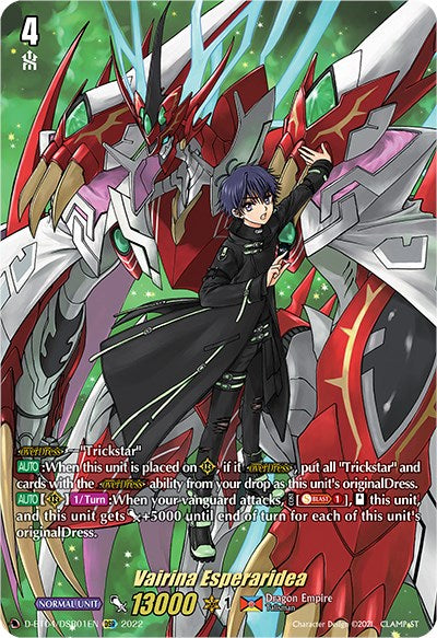 Vairina Esperaridea (D-BT04/DSR01EN) [Awakening of Chakrabarthi] | Total Play