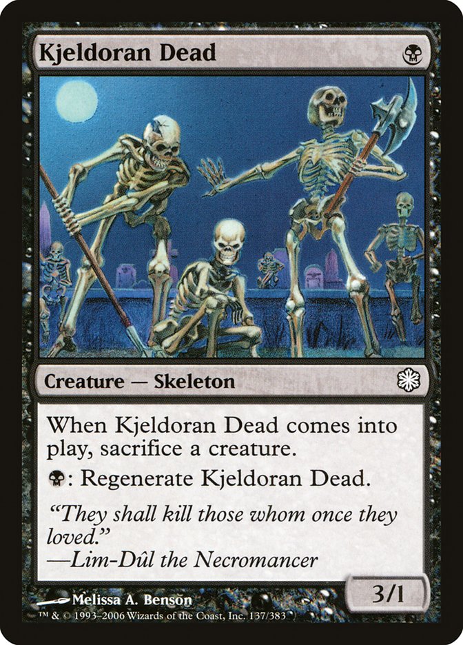 Kjeldoran Dead [Coldsnap Theme Decks] | Total Play