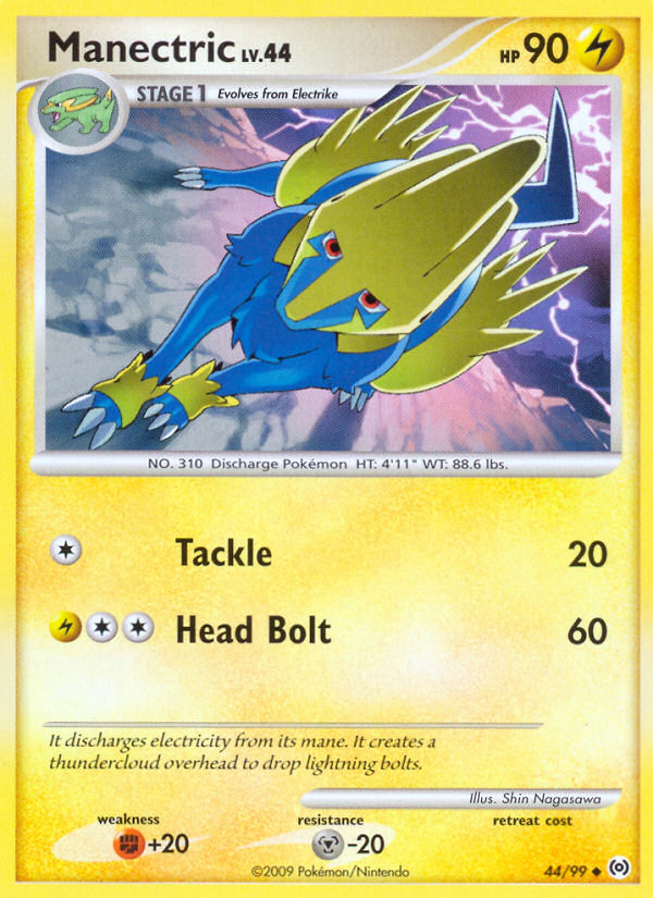 Manectric (44/99) [Platinum: Arceus] | Total Play