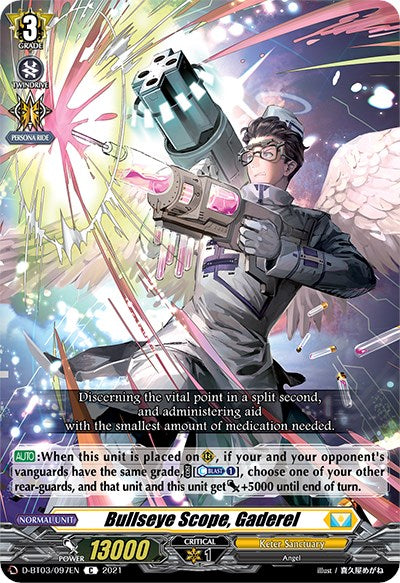 Bullseye Scope, Gaderel (D-BT03/097EN) [Advance of Intertwined Stars] | Total Play