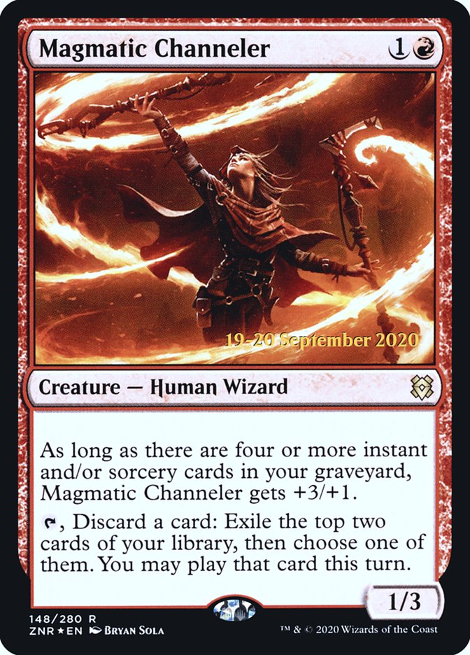 Magmatic Channeler [Zendikar Rising Prerelease Promos] | Total Play