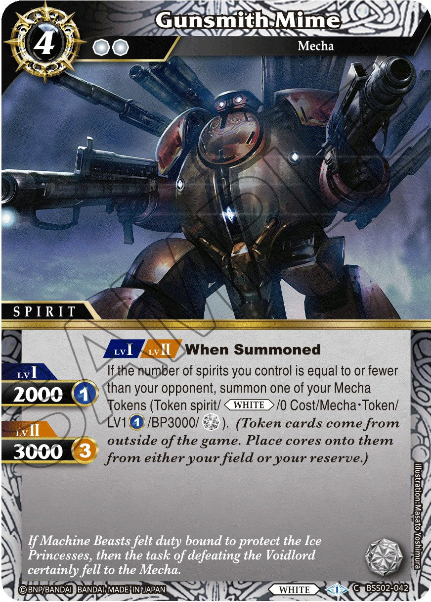 Gunsmith Mime (BSS02-042) [False Gods] | Total Play