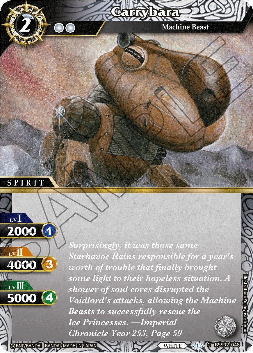 Carrybara (BSS02-048) [False Gods] | Total Play