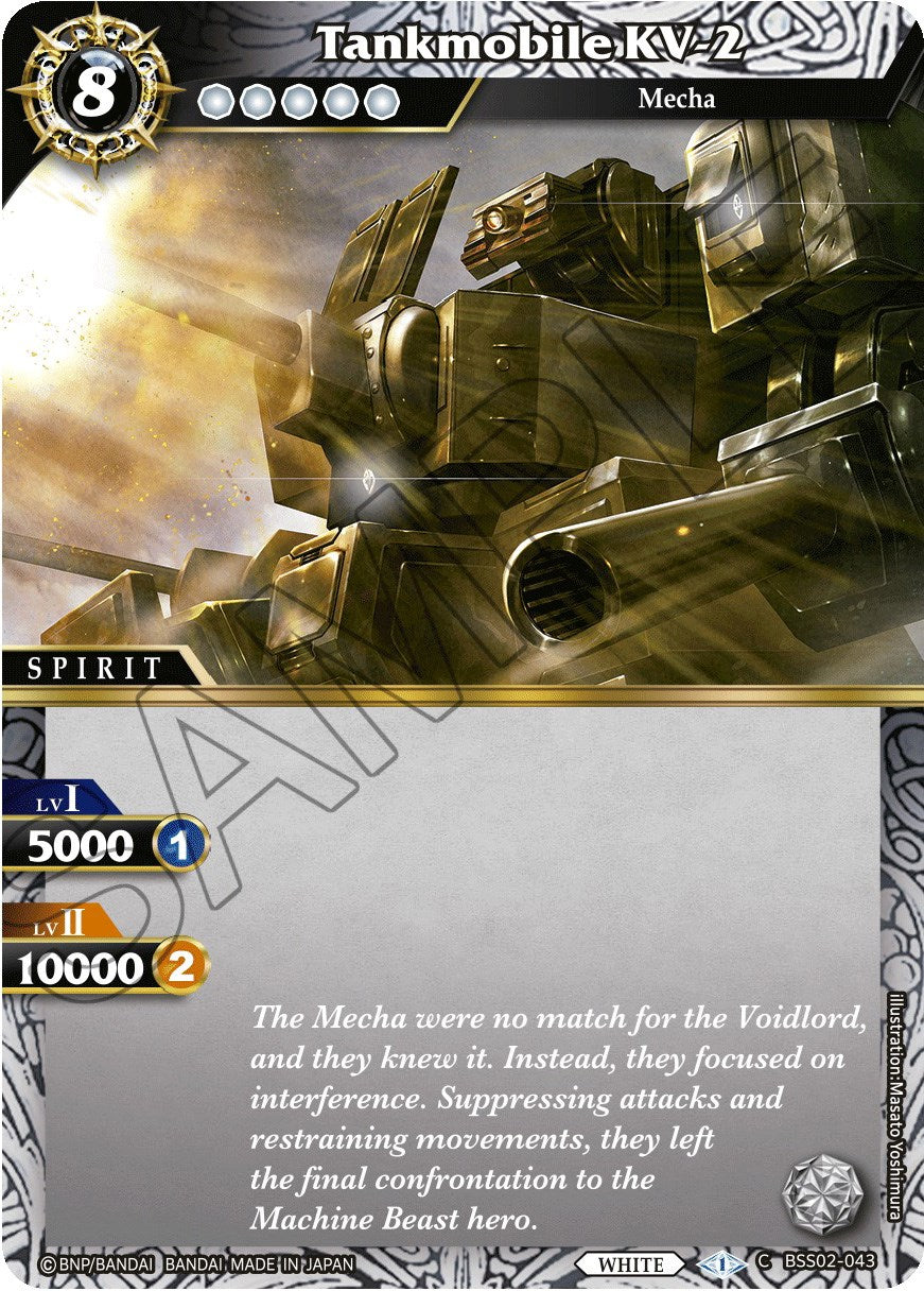 Tankmobile KV-2 (BSS02-043) [False Gods] | Total Play