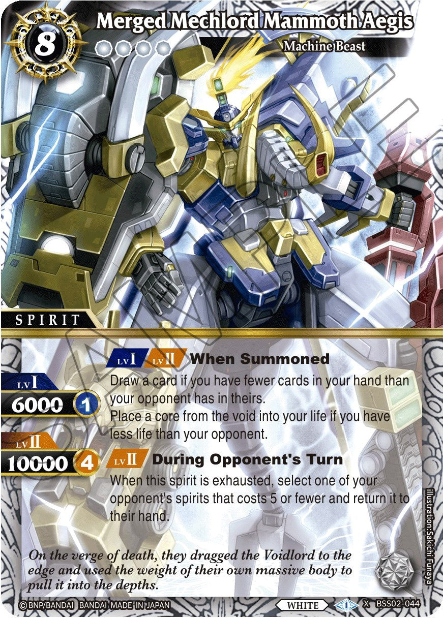 Merged Mechlord Mammoth Aegis (BSS02-044) [False Gods] | Total Play