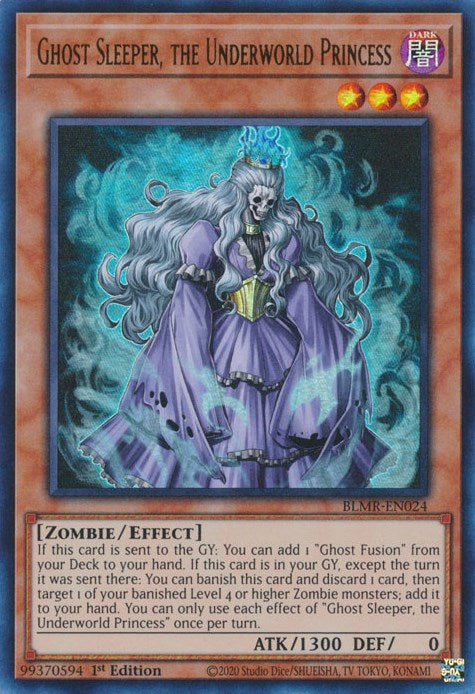 Ghost Sleeper, the Underworld Princess [BLMR-EN024] Ultra Rare | Total Play