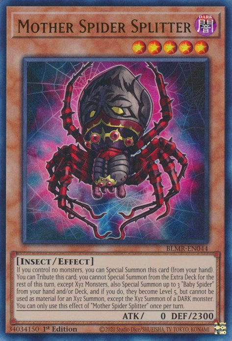 Mother Spider Splitter [BLMR-EN044] Ultra Rare | Total Play