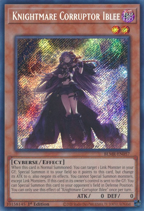 Knightmare Corruptor Iblee [BLMR-EN057] Secret Rare | Total Play