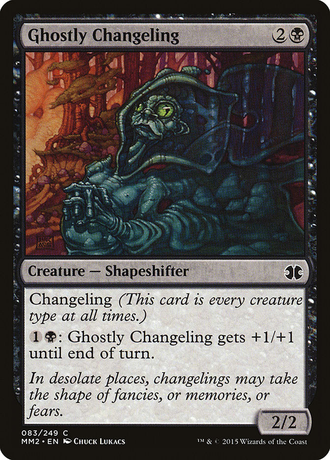 Ghostly Changeling [Modern Masters 2015] | Total Play