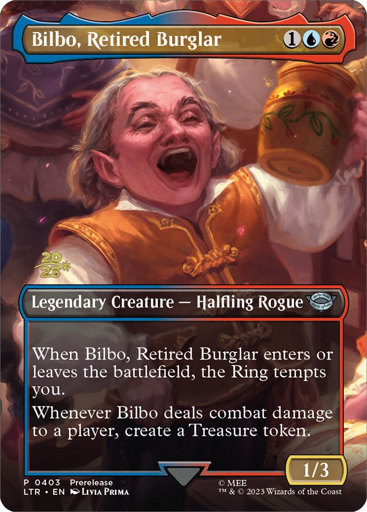 Bilbo, Retired Burglar [The Lord of the Rings: Tales of Middle-Earth Prerelease Promos] | Total Play