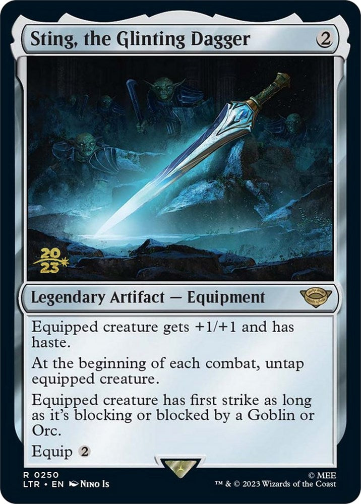 Sting, the Glinting Dagger [The Lord of the Rings: Tales of Middle-Earth Prerelease Promos] | Total Play