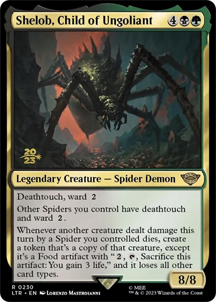 Shelob, Child of Ungoliant [The Lord of the Rings: Tales of Middle-Earth Prerelease Promos] | Total Play