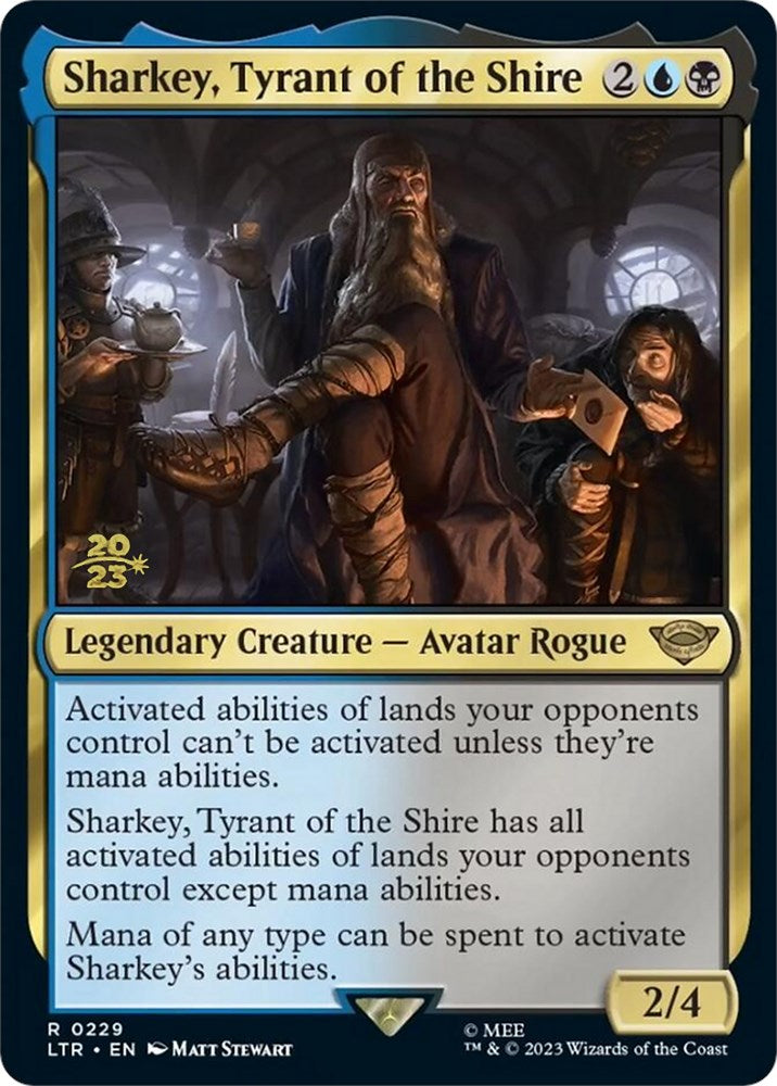 Sharkey, Tyrant of the Shire [The Lord of the Rings: Tales of Middle-Earth Prerelease Promos] | Total Play