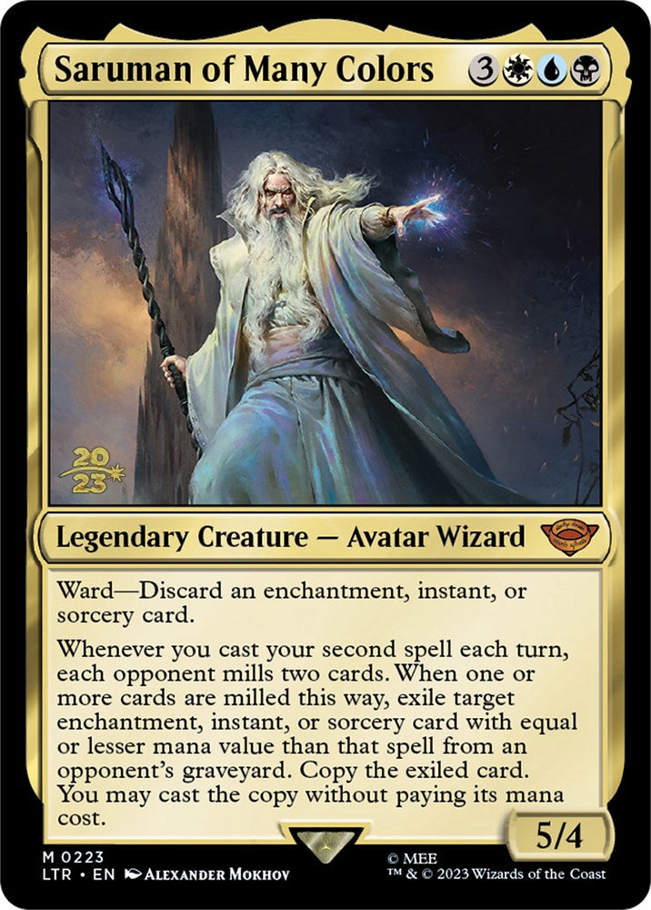 Saruman of Many Colors [The Lord of the Rings: Tales of Middle-Earth Prerelease Promos] | Total Play