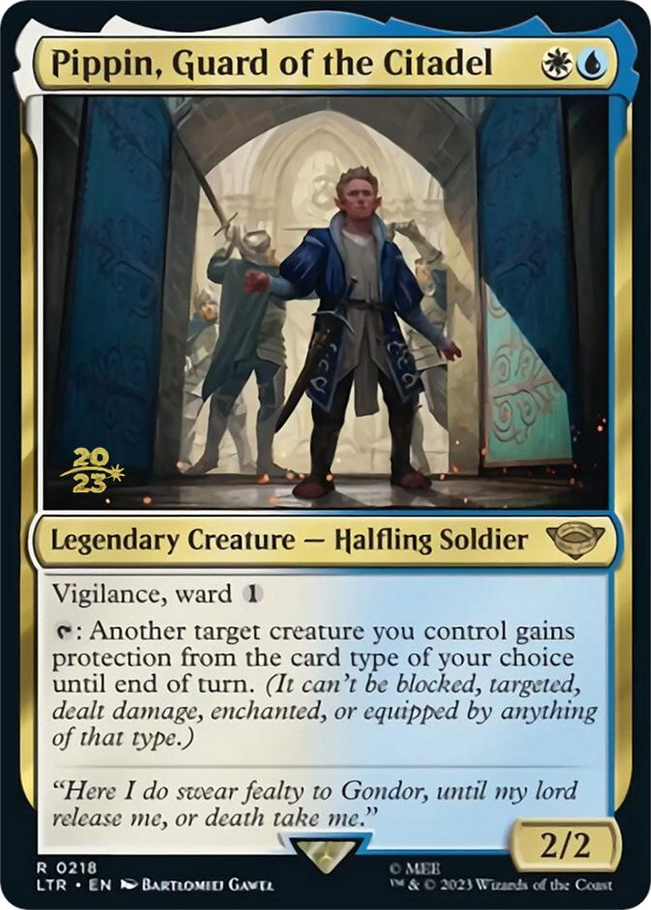 Pippin, Guard of the Citadel [The Lord of the Rings: Tales of Middle-Earth Prerelease Promos] | Total Play