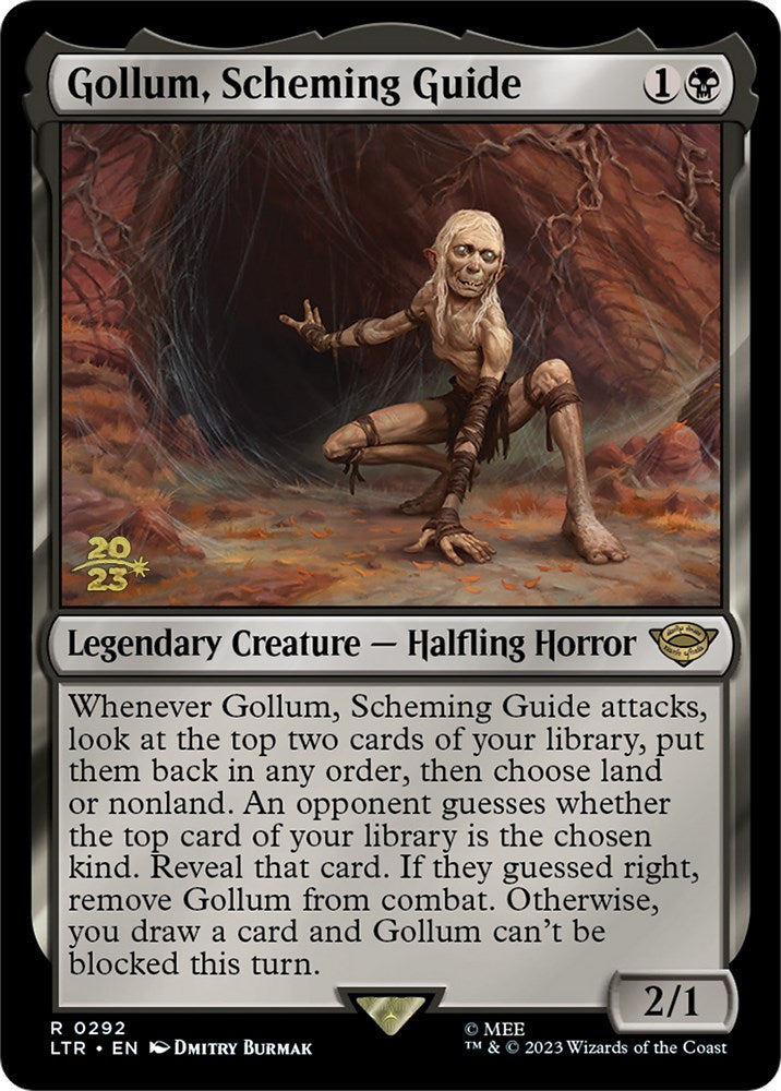 Gollum, Scheming Guide [The Lord of the Rings: Tales of Middle-Earth Prerelease Promos] | Total Play