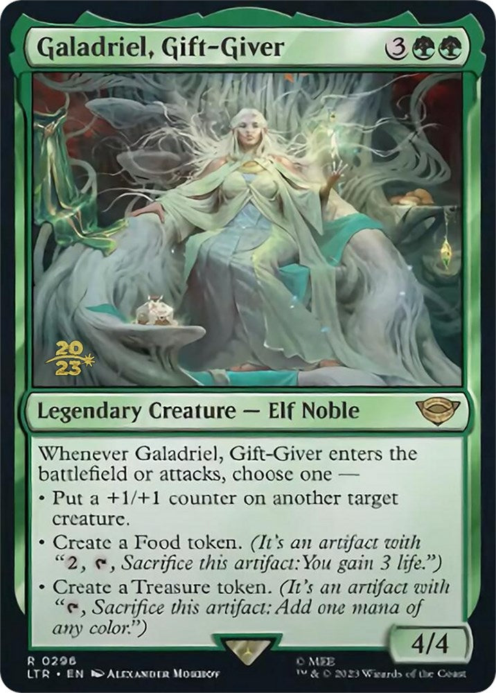 Galadriel, Gift-Giver [The Lord of the Rings: Tales of Middle-Earth Prerelease Promos] | Total Play