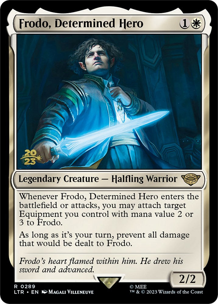 Frodo, Determined Hero [The Lord of the Rings: Tales of Middle-Earth Prerelease Promos] | Total Play