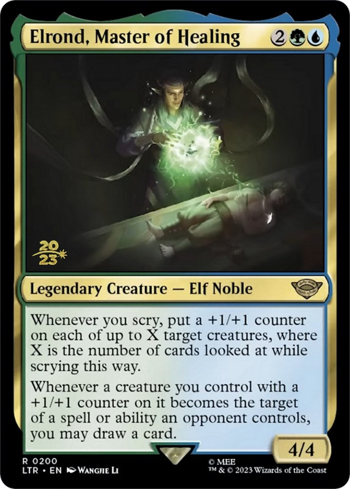 Elrond, Master of Healing [The Lord of the Rings: Tales of Middle-Earth Prerelease Promos] | Total Play