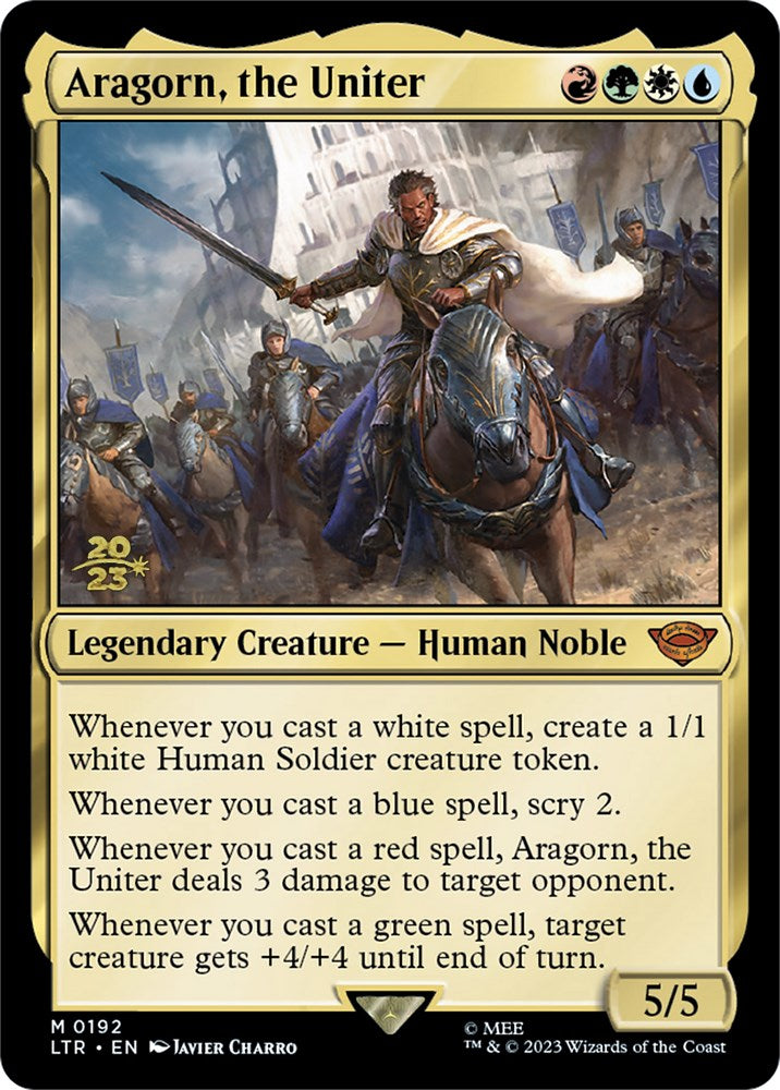 Aragorn, the Uniter [The Lord of the Rings: Tales of Middle-Earth Prerelease Promos] | Total Play